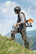 Decespugliatore spalleggiato Stihl FR 235 - Vista laterale