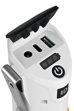 Dettagli del sistema di sicurezza della motosega a batteria STIHL PS 1