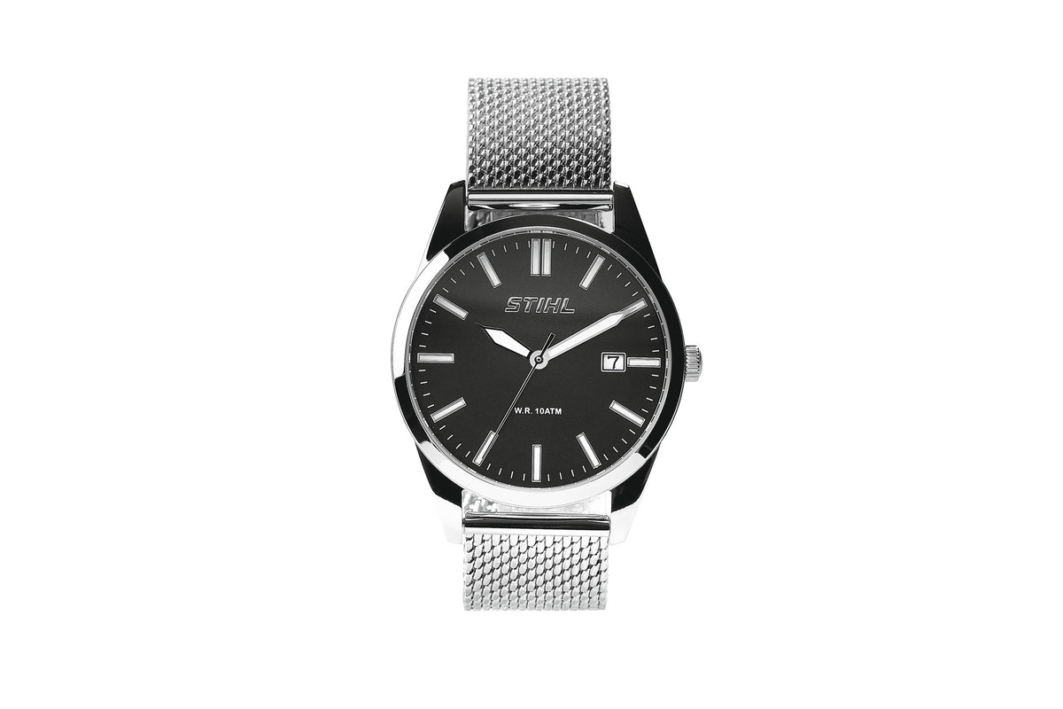 Orologio da polso Stihl Classico in Acciaio Inox con cassa di 40 mm e quadrante nero
