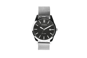 Orologio da polso Stihl Classico in Acciaio Inox con cassa di 40 mm e quadrante nero