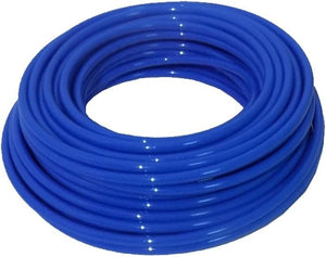 Tubo flessibile in PVC blu, resistente e durevole, ideale per irrigazione e giardinaggio, lunghezza 50 metri, diametro 12 mm, alta qualità, facile da usare, adatto per uso domestico e professionale, anti-UV, anti-abrasione, leggero e maneggevole.