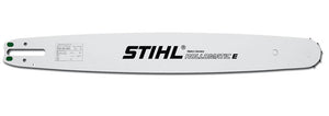 Vista laterale della Spranga - Rollomatic E .325" 11D di Stihl, con dettagli della costruzione robusta a tre strati metallici