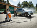 Dettaglio del tubo flessibile rinforzato della idropulitrice Stihl RE 232