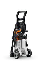 Dettaglio del tamburo per riavvolgimento del tubo dell'idropulitrice Stihl RE 100 PLUS Control