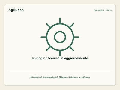 Immagine standard AgriEden per ricambio STIHL; schema tecnico non disponibile
