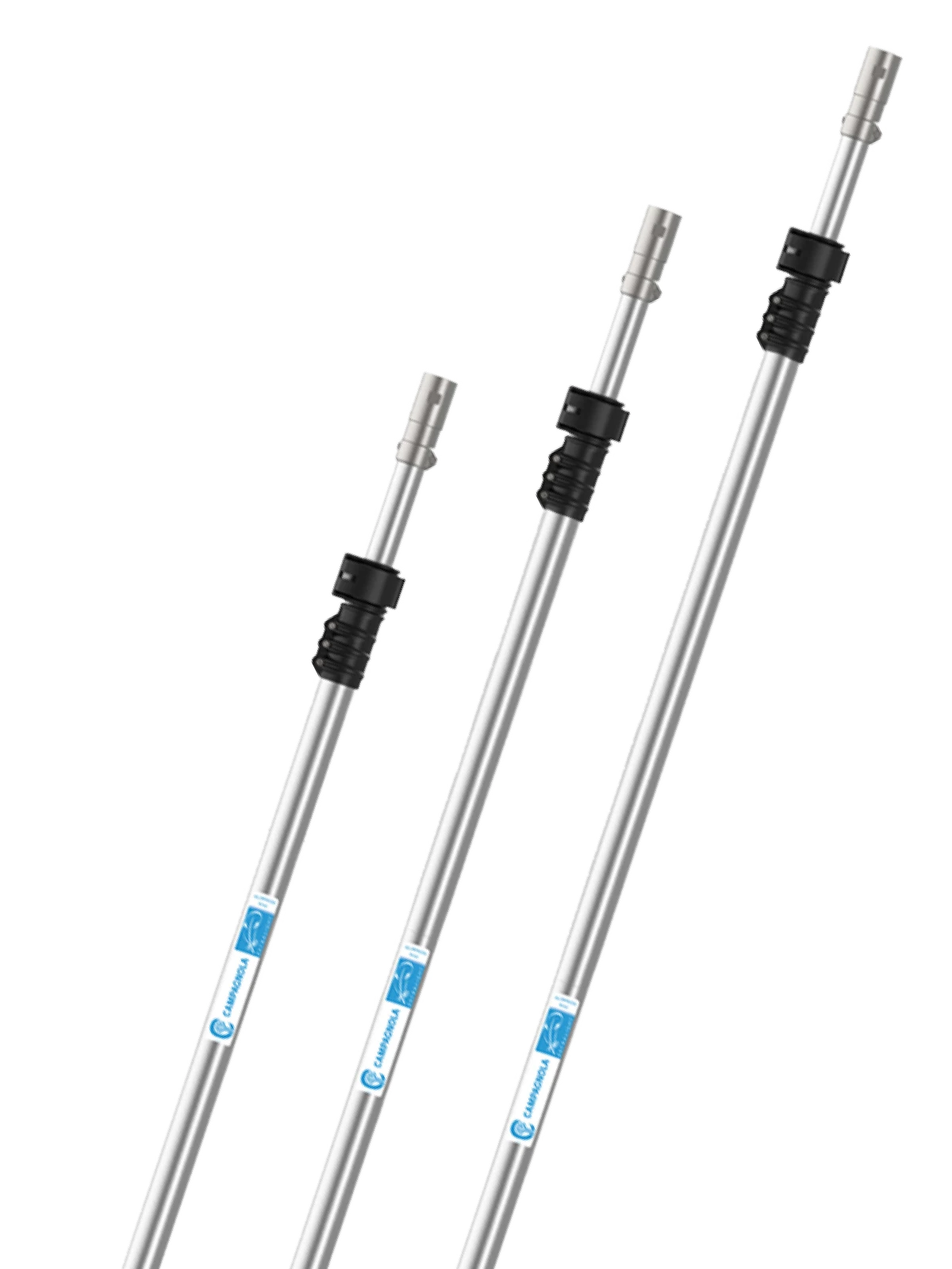 Perche télescopique en aluminium pour peignes pneumatiques