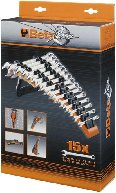 Confezione Beta 42/SP15 set 15 chiavi combinate misure 6-24 mm