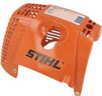 Cappottatura Stihl di ricambio arancione per zona silenziatore e filtro aria