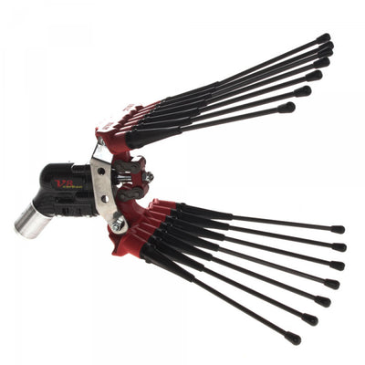 Peigne double V8 CARBON