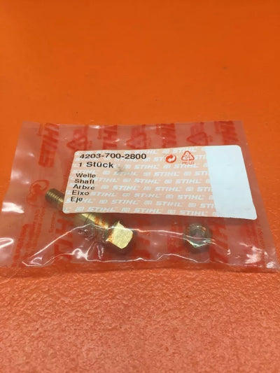 Ricambio Stihl albero 4203-700-2800 per pompa di pressione SR 420 SR 320 SR 400