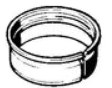 Anello intermedio 80 Stihl per dispositivo di aspirazione compatibile con BR 420, BR 320 L, BR 400, BR 380, BR 340, BR 420 C, BR 320 L-Z