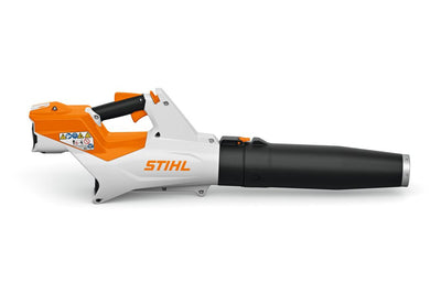 STIHL BGA 60 soffiatore a batteria vista laterale con ugello rotondo