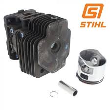 Cilindro con pistone Stihl Ø 44,7 mm compatibile con FS 510 C-EM, FS 491.0 C-EM, FS 490 C-EM, FS 491 C-EM