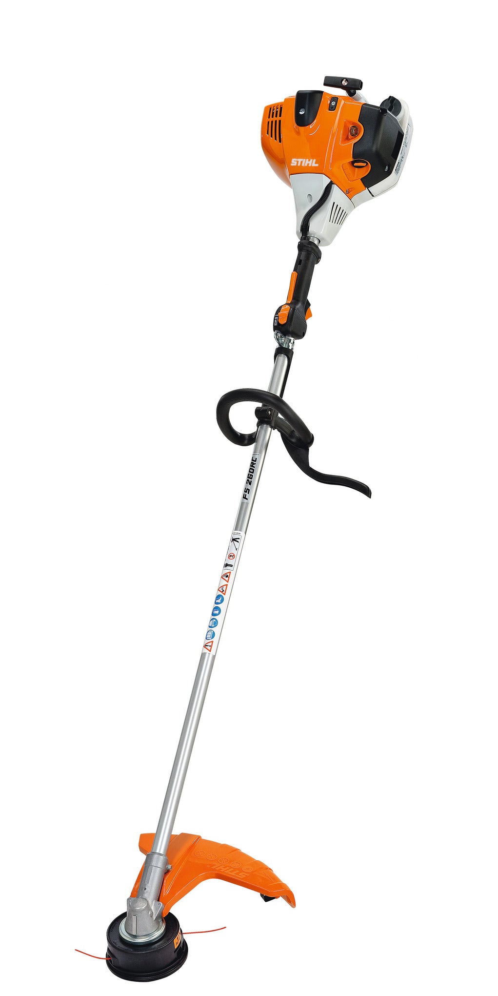 Decespugliatore Stihl FS 260 R con impugnatura circolare e parasassi