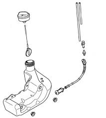 Schema serbatoio carburante Stihl compatibile con FR 235 T, KM 235, KM 235 R, FS 235, FR 235 e FS 235 R