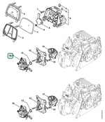 Schema tecnico STIHL MS 171, ricambio 11391200630 evidenziato in posizione 10