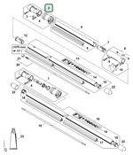 Schema tecnico STIHL FR 460 TC-E, FR 460 TC-EFM, FR 460 TC-EM, ricambio 41471600500 evidenziato in posizione 2