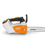 Vista laterale della motosega STIHL MSA 161 T