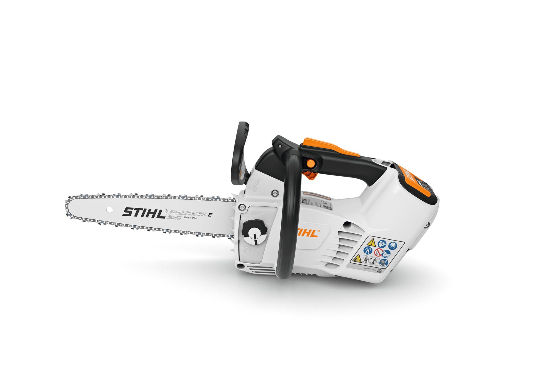 Posizione di lavoro con la motosega STIHL MSA 161 T