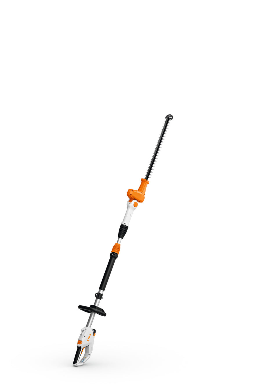 Tagliasiepi a batteria Stihl HLA 40 in posizione verticale