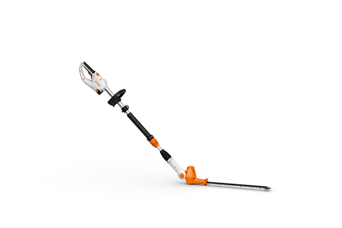 Tagliasiepi a batteria Stihl HLA 40 con barra falciante orientata verso il basso