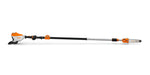Potatore telescopico a batteria Stihl HTA 160 B visto di lato