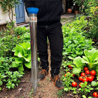 Gld - Trapiantatore veloce 3 bocche per piantare piantine bulbi semi piante giardino orto