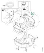 Schema tecnico STIHL FS 361.0 C-EM, FS 361 C-EM, FS 411 C-EM, FS 461 C-EM, FS 261, FS 461.0 C-EM, FS 411.0 C-EM, FS 261.0, FS 261 C-E, FS 261.0 C-E, ricambio 41473580803 evidenziato in posizione 7