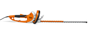 Vista laterale del tagliasiepi elettrico STIHL HSE 81