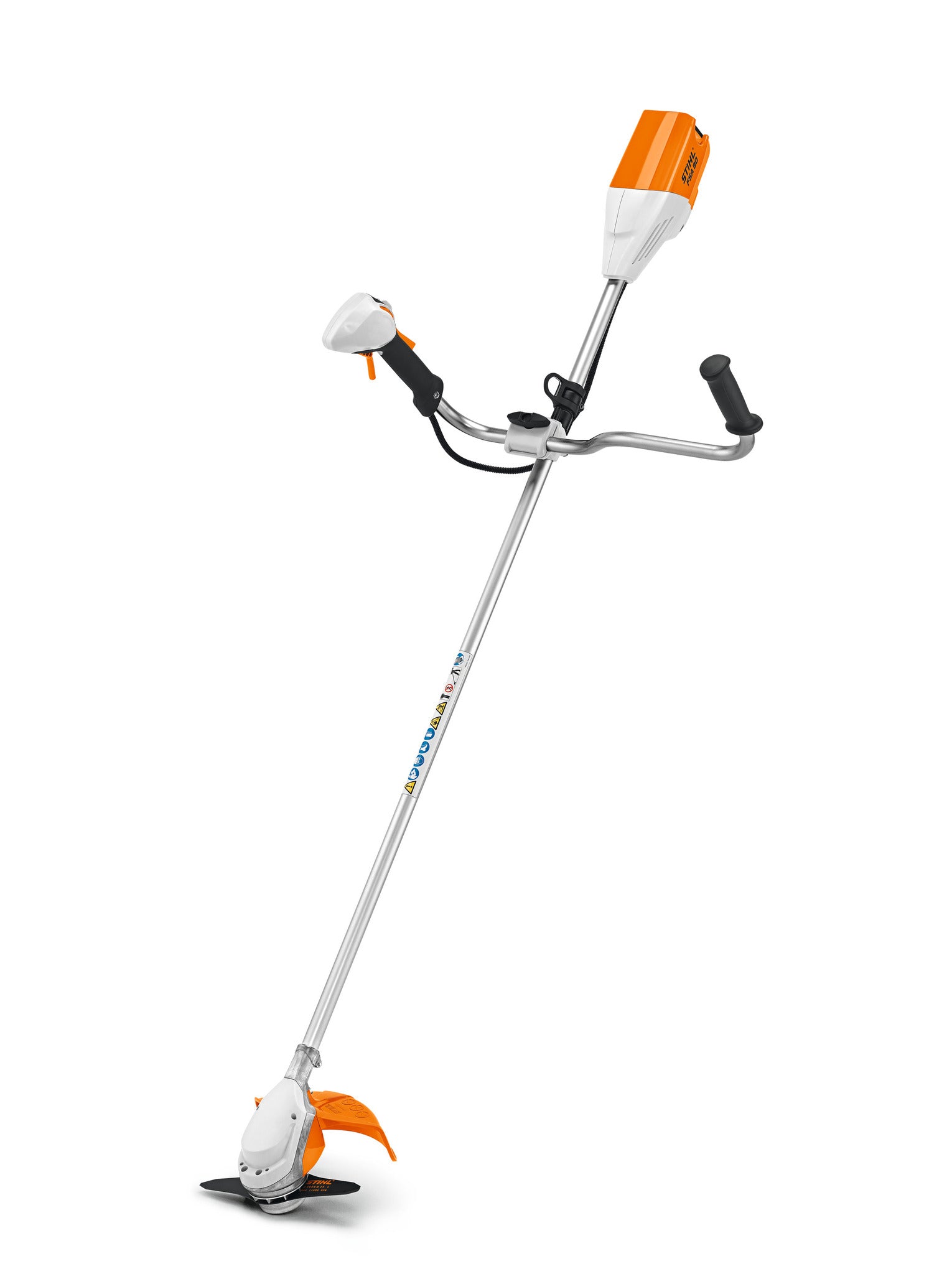Viste laterali del decespugliatore a batteria FSA 90 di Stihl