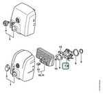 Schema tecnico STIHL MS 390, MS 310, ricambio 11271200650 evidenziato in posizione 7