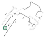 Schema tecnico STIHL MB 650.3 T, ricambio 63647007520 evidenziato in posizione 2