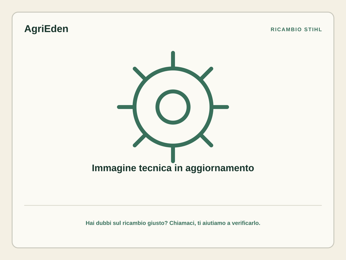 Immagine standard AgriEden per ricambio STIHL; schema tecnico non disponibile