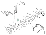 Schema tecnico STIHL HOS, articolo 52037507013 evidenziato in posizione 10