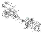 Schema tecnico STIHL 036 WVH, 036 BR, 036 Arctic, 036, 036 W, ricambio 11176403800 evidenziato in posizione 23