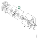 Schema tecnico STIHL FS 361.0 C-EM, FS 361 C-EM, FS 411 C-EM, FS 461 C-EM, FS 461.0 C-EM, FS 411.0 C-EM, ricambio 41471602002 evidenziato in posizione 1