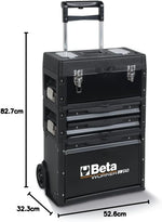 Dimensioni trolley porta utensili Beta C43 82,7 x 52,6 x 32,3 cm