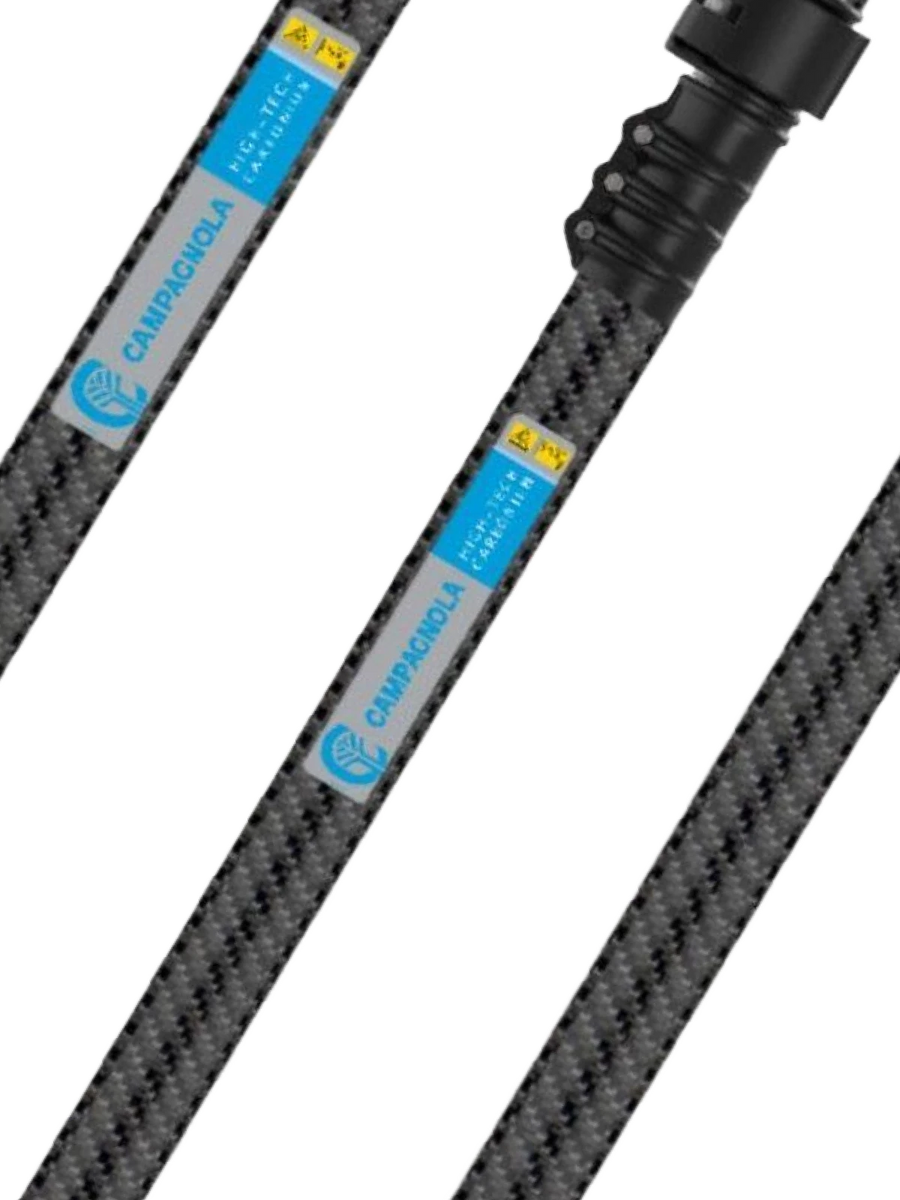 Asta telescopica Campagnola in carbonio per abbacchiatori pneumatici regolabile 138-317 cm