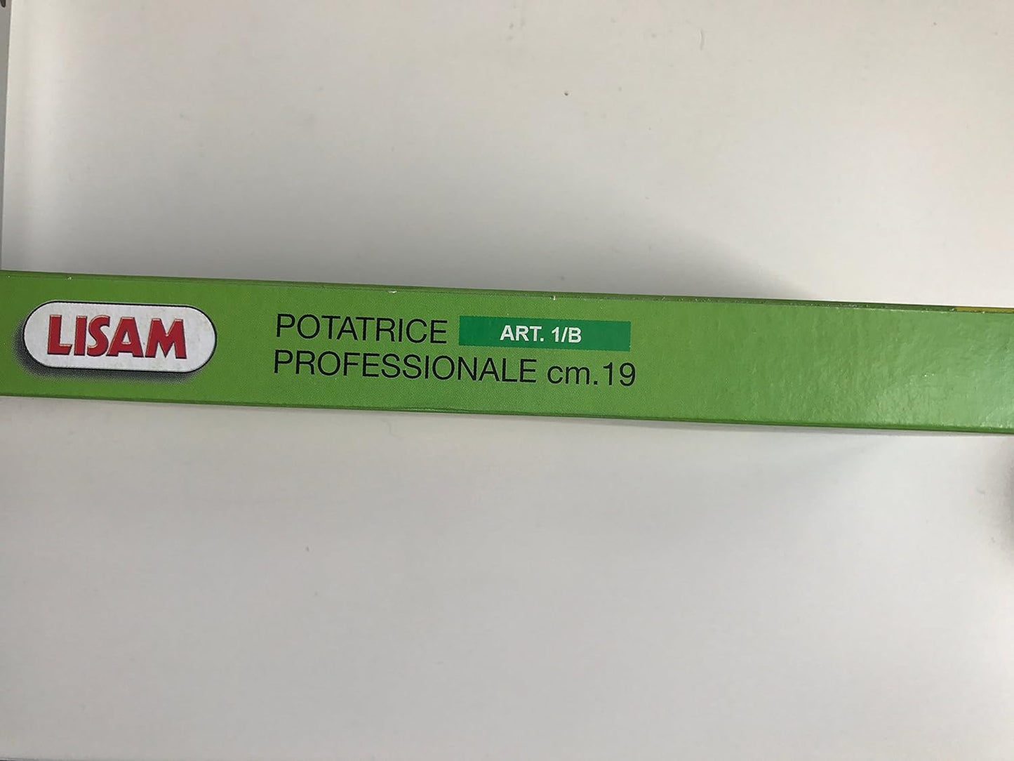 Scritta confezione Lisam potatrice professionale 19 cm Art. 1/B