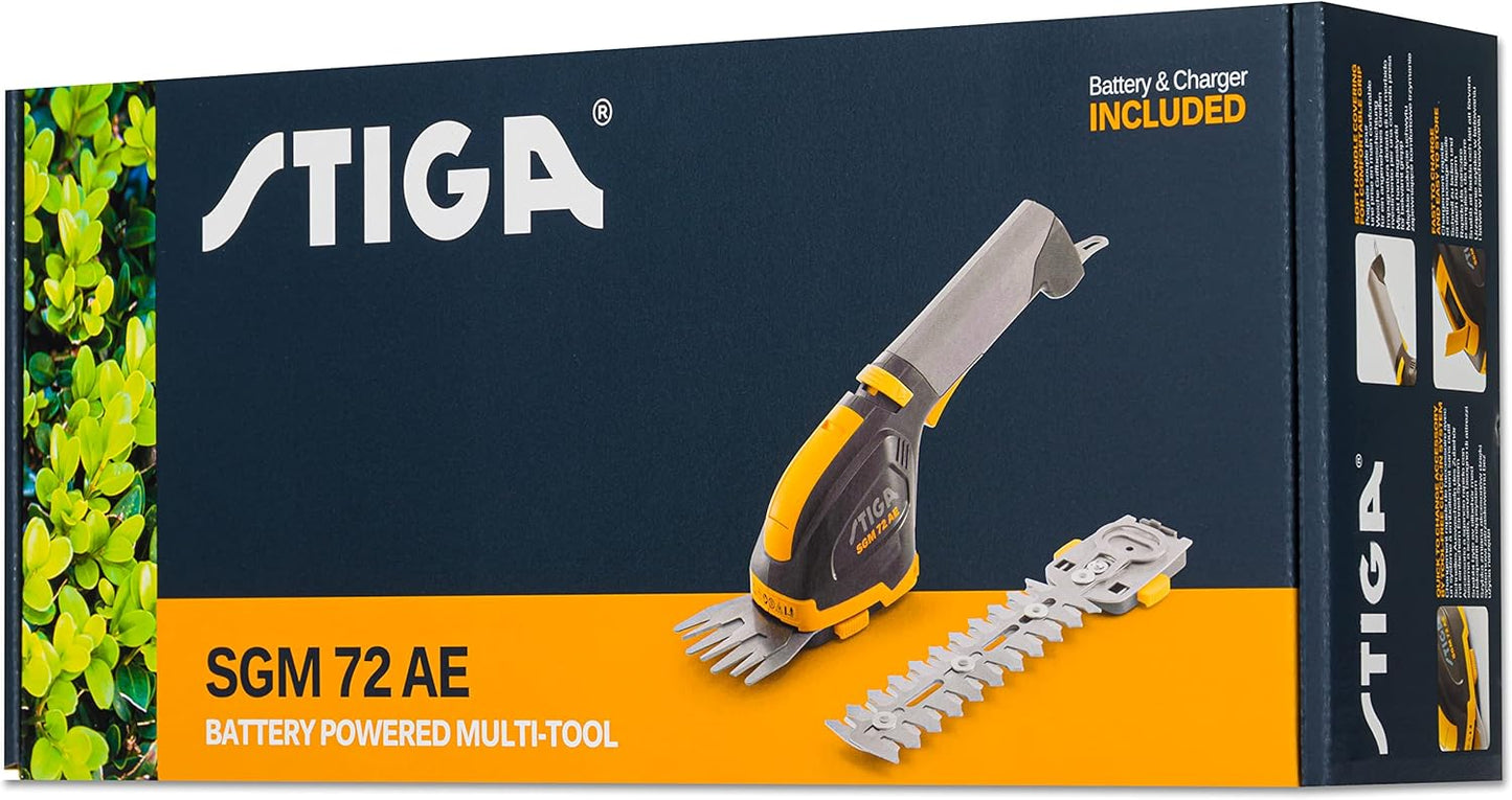 Confezione Stiga SGM 72 AE attrezzo a batteria multi-tool