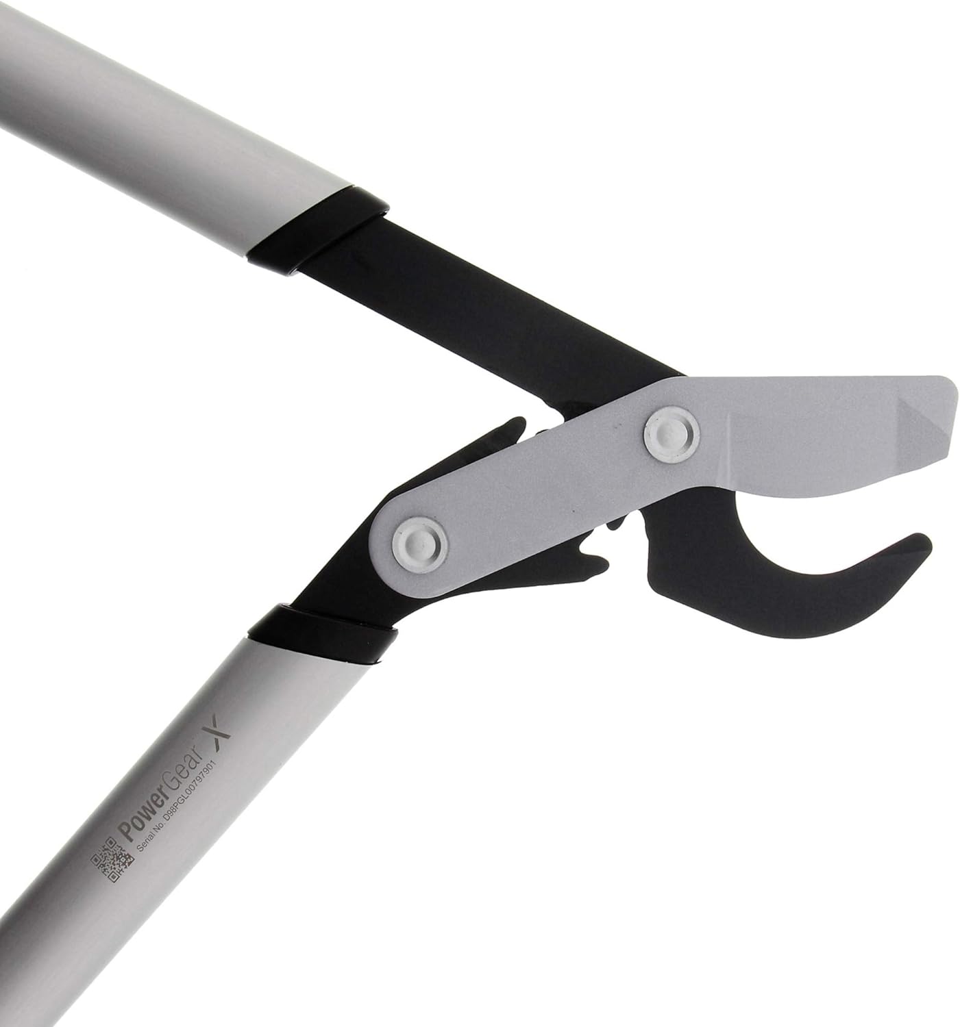 Dettaglio testa e lame troncarami bypass Fiskars PowerGear X LX96