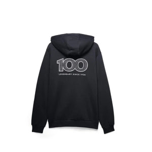 Stihl - Felpa con Cappuccio 100 Anni REFLECTIVE Anniversario Tg L Nero Unisex Cotone STIHL 100 Anni REFLECTIVE