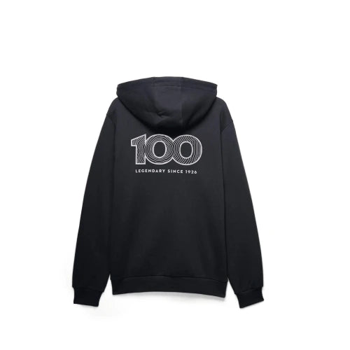 Stihl - Felpa con Cappuccio 100 Anni REFLECTIVE Anniversario Tg L Nero Unisex Cotone STIHL 100 Anni REFLECTIVE