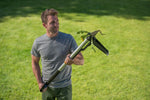 Estirpatore telescopico Fiskars SmartFit impugnatura e asta in acciaio