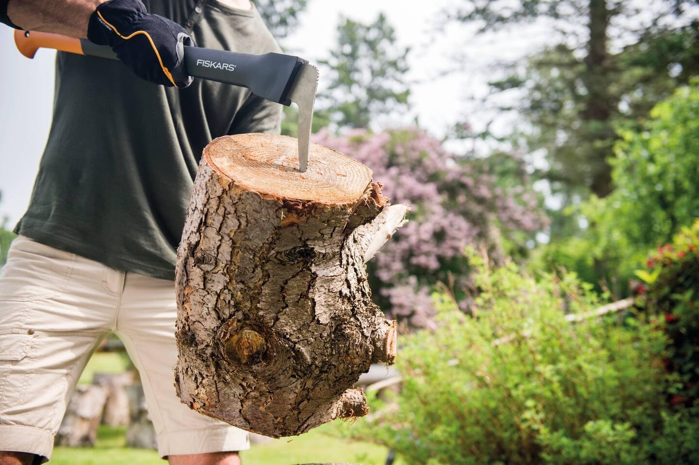 Fiskars XA22 zappino per movimentazione e presa del legname