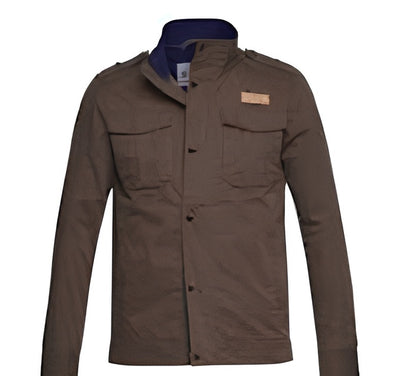 Giacca sahariana Stihl SZ M Badge marrone con cerniera nascosta e tasche