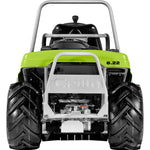 Vista posteriore trattore trinciaerba Grillo Climber 8.22 con ruote posteriori tractor