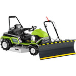 Grillo Climber 9.22 trattorino trinciaerba con lama da neve applicata