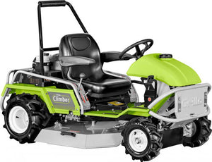 Trattorino trinciaerba Grillo Climber 9.22 idrostatico 91 cm 18 HP vista laterale
