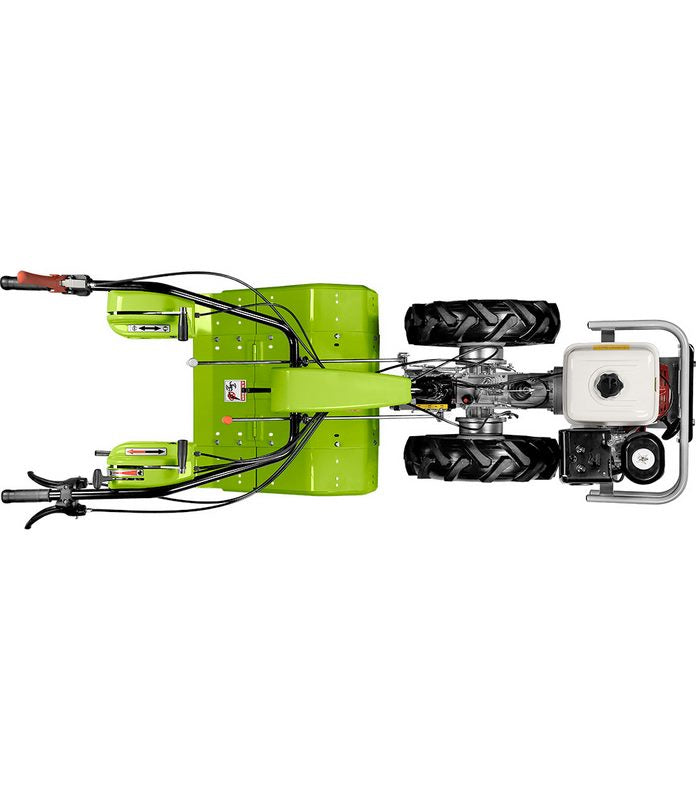 Grillo G 108 motocoltivatore vista dall’alto con motore Honda GX270